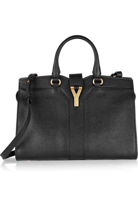 ysl small cabas black|Yves Saint Laurent Small Cabas ChYc .